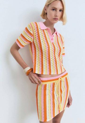 Вязаная юбка