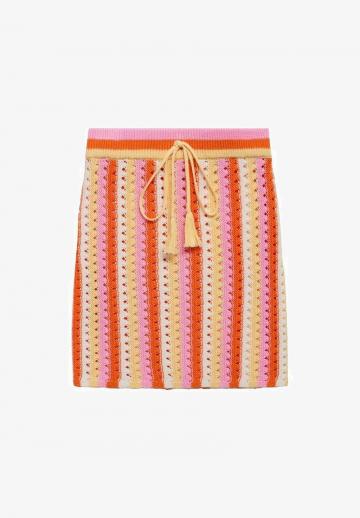 Вязаная юбка