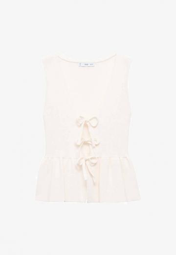 Блузка без рукавов