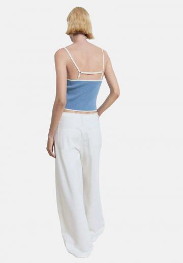 Топ на бретельках