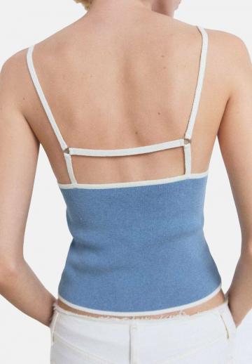 Топ на бретельках