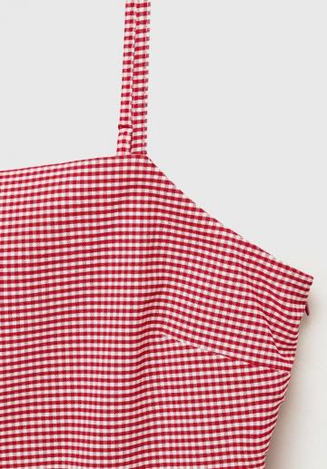 Топ на бретельках