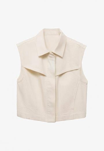 Джинсовая жилетка