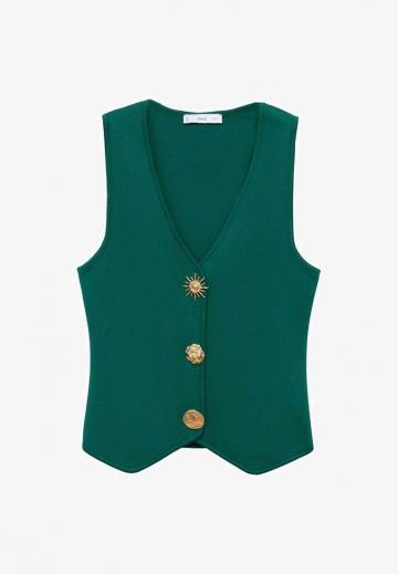 Джинсовая жилетка