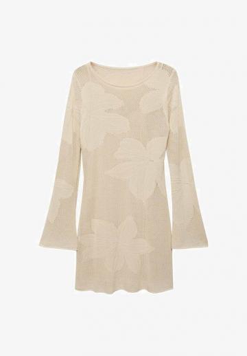 Вязаное платье