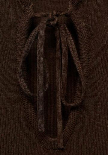 Вязаное платье