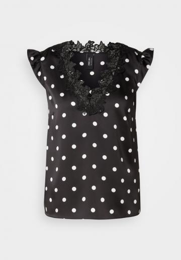 Атласная блузка