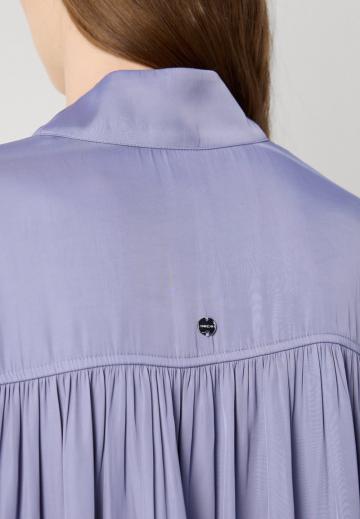 Атласная блузка