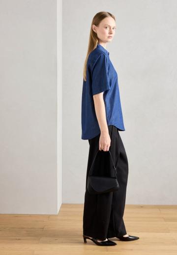 Джинсовая блузка