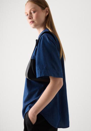 Джинсовая блузка