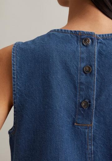 Джинсовое платье