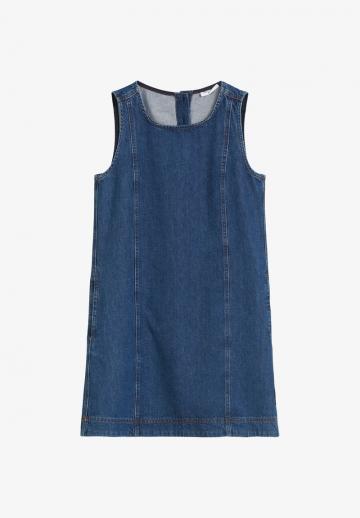 Джинсовое платье