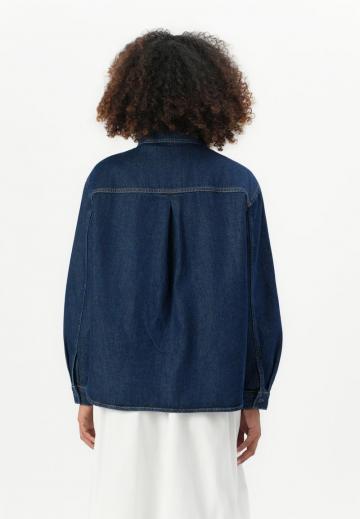 Джинсовая блузка