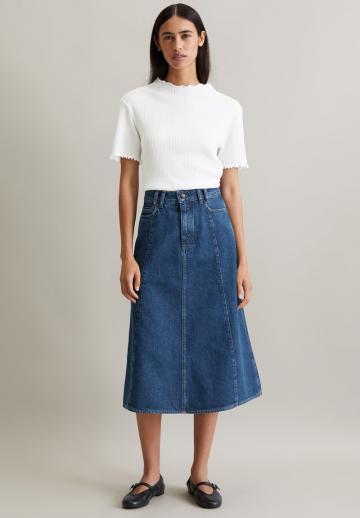Джинсовая юбка