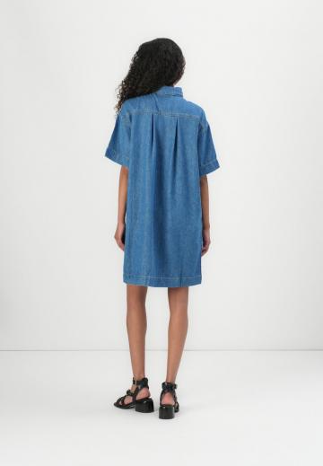 Джинсовое платье