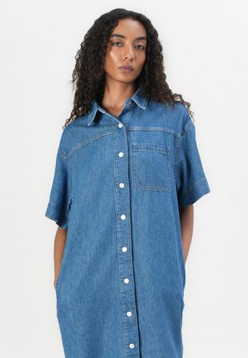 Джинсовое платье