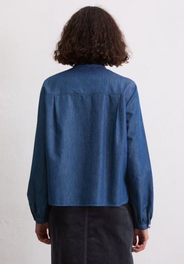 Джинсовая блузка