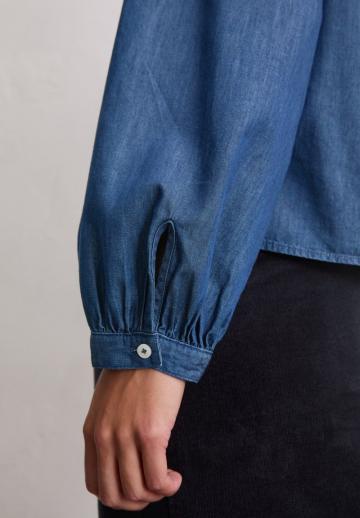 Джинсовая блузка