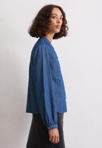 Джинсовая блузка