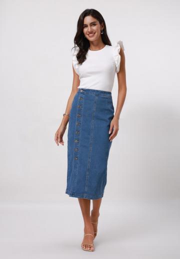 Джинсовая юбка