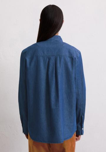 Джинсовая блузка