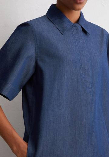 Джинсовое платье