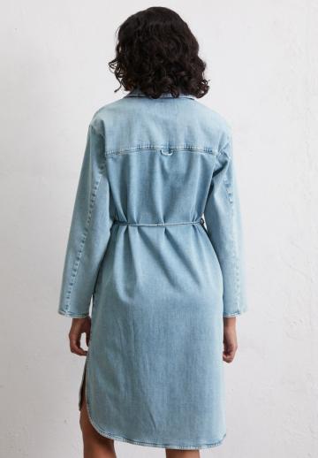 Джинсовое платье