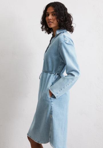 Джинсовое платье