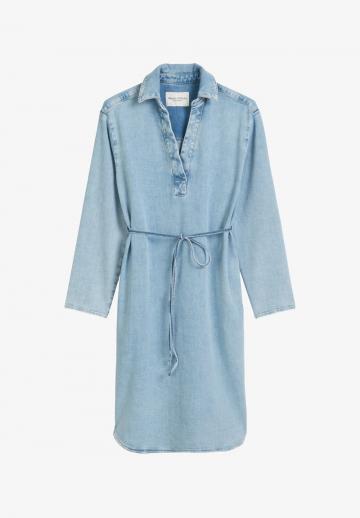 Джинсовое платье