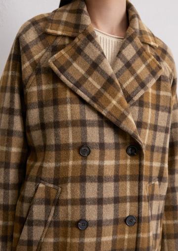 Шерстяное пальто