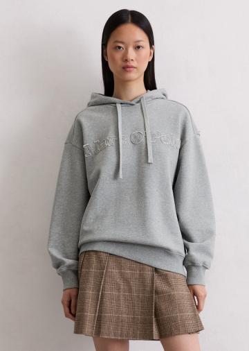 Пуловер с капюшоном