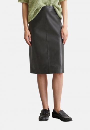 Кожаная юбка
