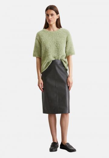 Кожаная юбка