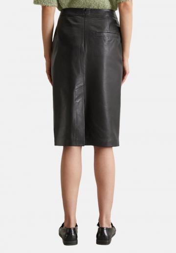 Кожаная юбка