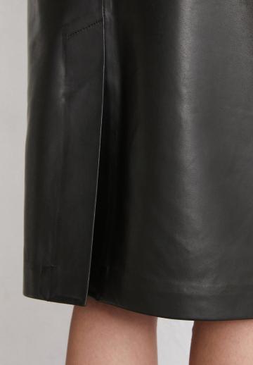 Кожаная юбка