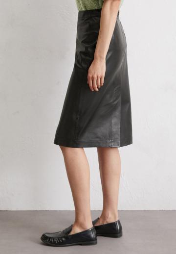 Кожаная юбка