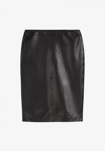 Кожаная юбка