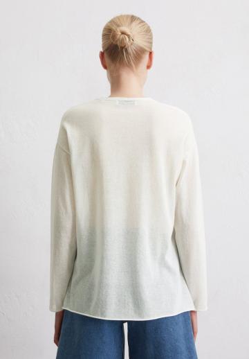 Длинный пуловер