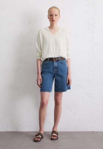 Длинный пуловер