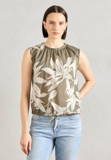 Блузка без рукавов