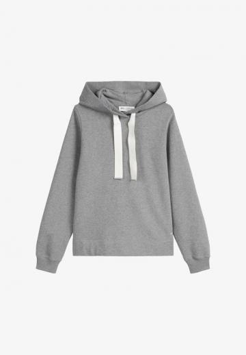 Пуловер с капюшоном