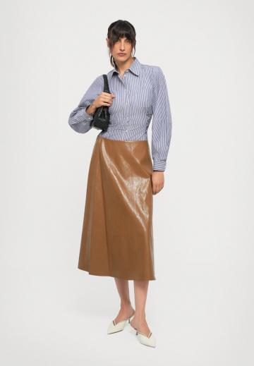 Кожаная юбка