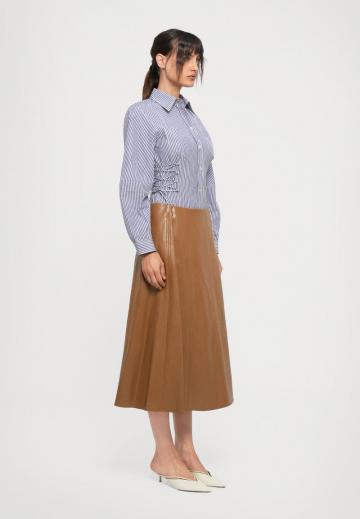 Кожаная юбка