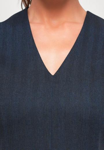 Джинсовое платье