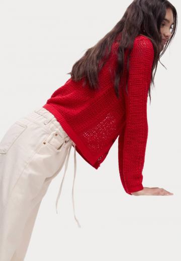 Вязаная кофта