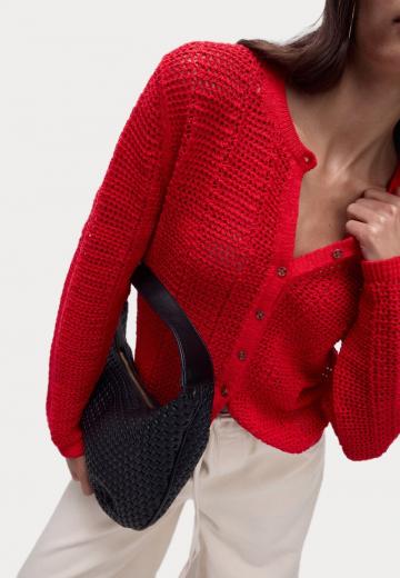 Вязаная кофта