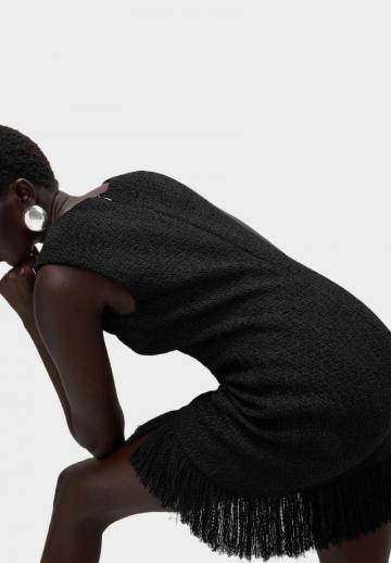 Вязаное платье