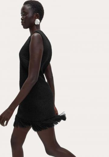 Вязаное платье