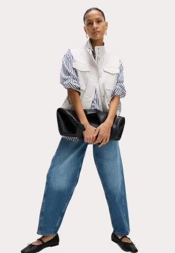 Куртка с накладнымит карманами