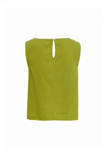 Блузка без рукавов